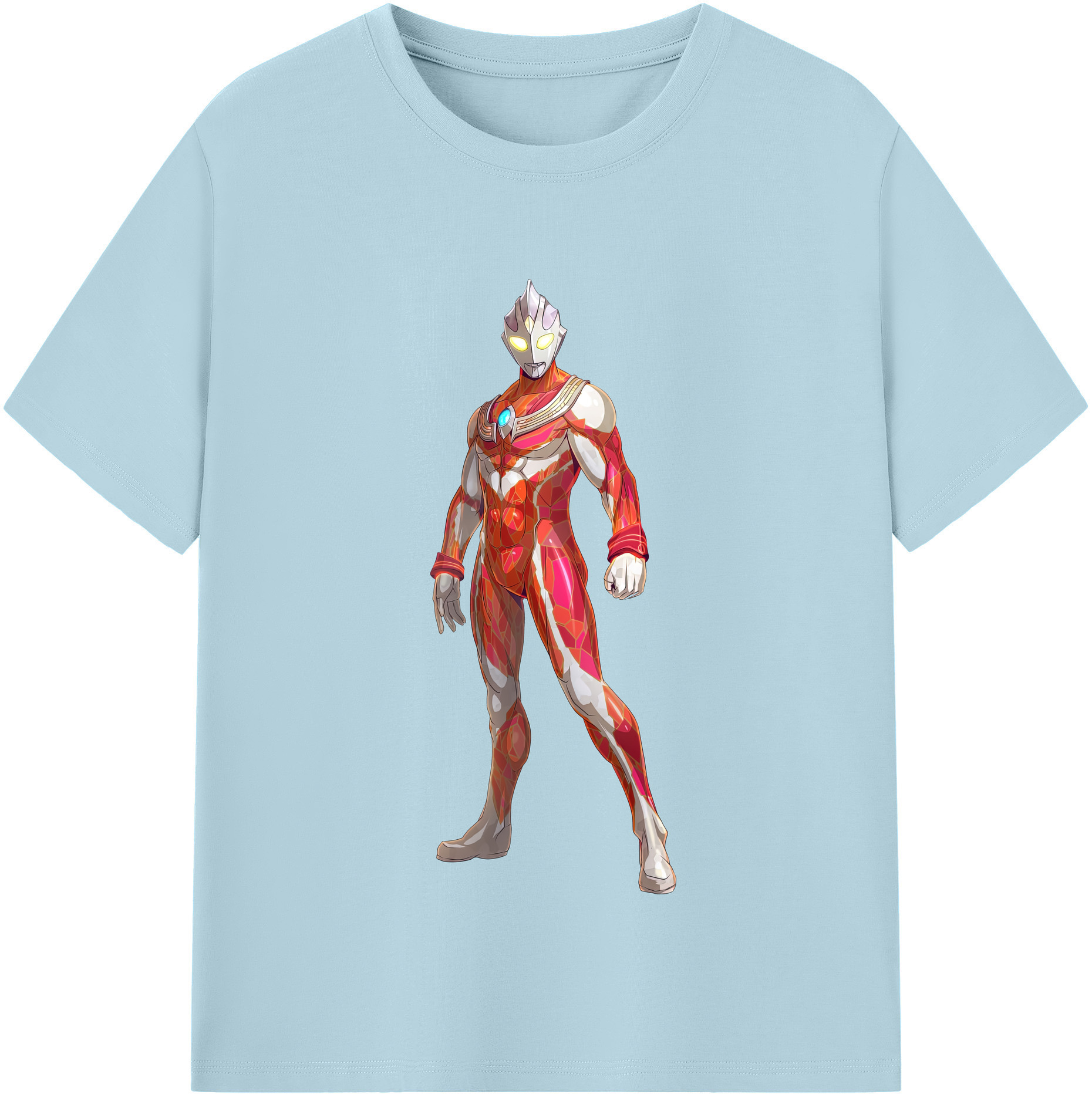 （画像用） ウルトラマン Ultraman 綿100％半袖Tシャツ（フロントプリント）